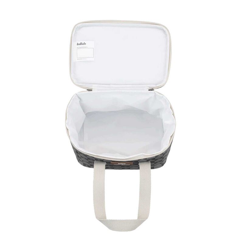 Kollab X Karen Walker Lunch Box Sage Monogram image number 2